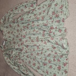 Floral Long Sleeve Dress